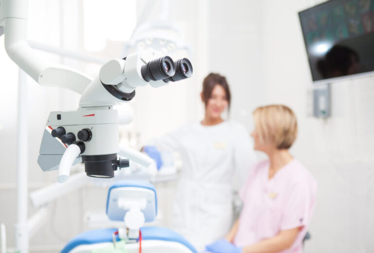 leczenie kanałowe pod mikroskopem szczecin